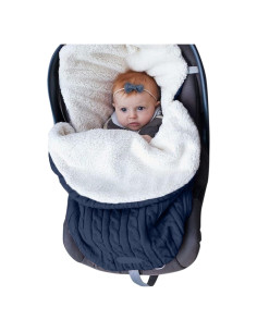 Saco de Dormir de Punto para Bebés Unisex 68x38cm