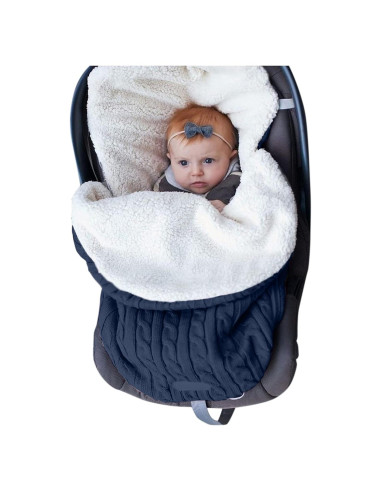 Saco de Dormir de Punto para Bebés Unisex 68x38cm