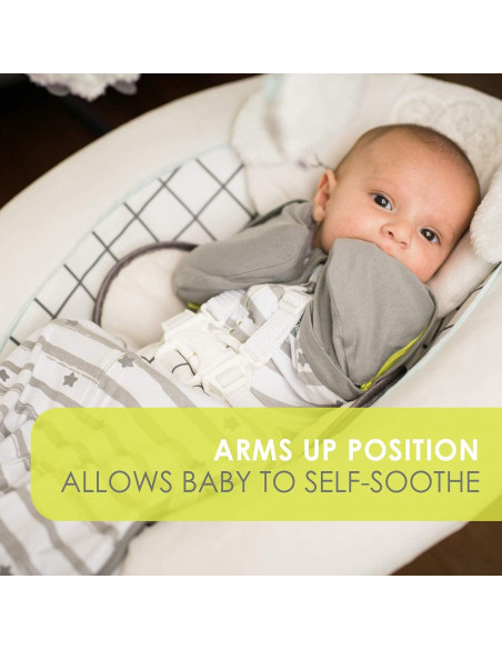 Saco de Swaddle bblüv Slep Mediano con Mangas Removibles