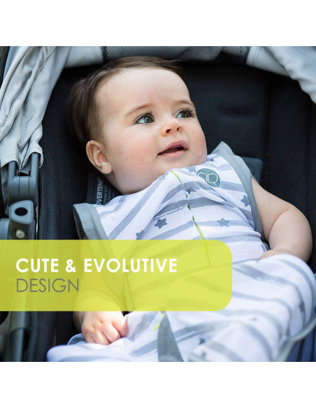 Saco de Swaddle bblüv Slep Mediano con Mangas Removibles