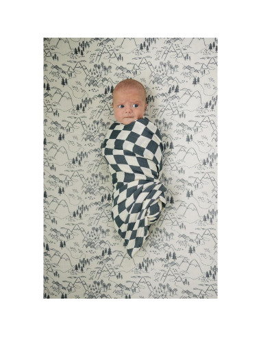 Manta de Envueltos Mebie Baby 120x120 cm Algodón Muselina