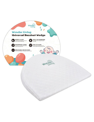 Cojín Wedge para Bebés Wonder Living 38x30cm Impermeable