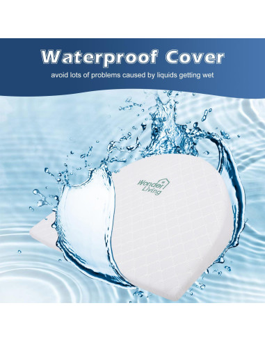 Cojín Wedge para Bebés Wonder Living 38x30cm Impermeable