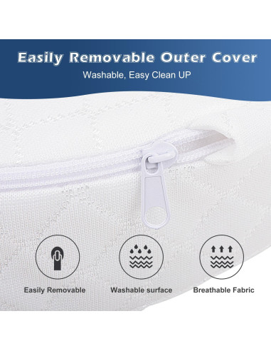 Cojín Wedge para Bebés Wonder Living 38x30cm Impermeable