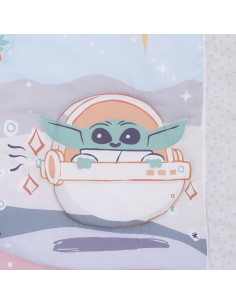 Juego de Ropa de Cuna NoJo Star Wars Grogu 3 Piezas 2
