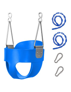 Columpio de Cubo para Niños Leikefitness Azul 2.9kg