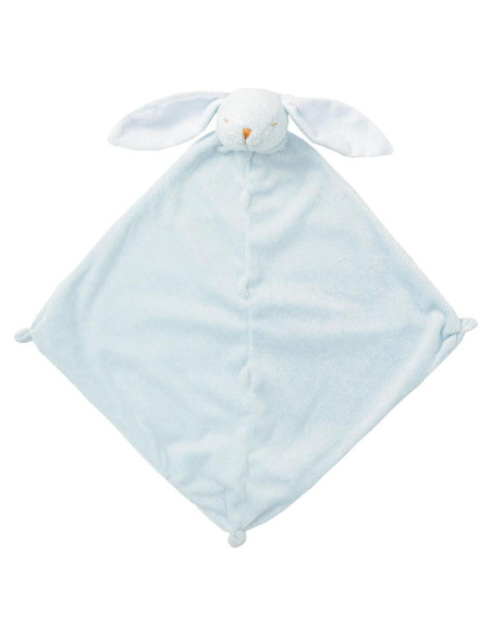 Manta Conejo Azul Angel Dear 33x33 cm Suave y Lavable