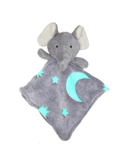 Manta de Seguridad Cree Grandes Sueños Elefante Gris 38x38 cm Manta de Seguridad Cree Grandes Sueños Elefante Gris 38x38 cm