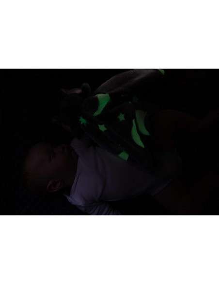 Manta de Seguridad Cree Grandes Sueños Elefante Gris 38x38 cm Manta de Seguridad Cree Grandes Sueños Elefante Gris 38x38 cm