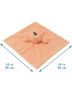 Manta de Seguridad de Peluche Doindute Calabaza Naranja 35.56 cm 2