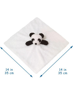 Manta de Seguridad Doindute Panda Suave 35.56 cm para Bebés 2