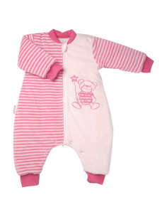 Saco de Sueño BloomStar para Bebé con Piernas y Mangas - Rosa M