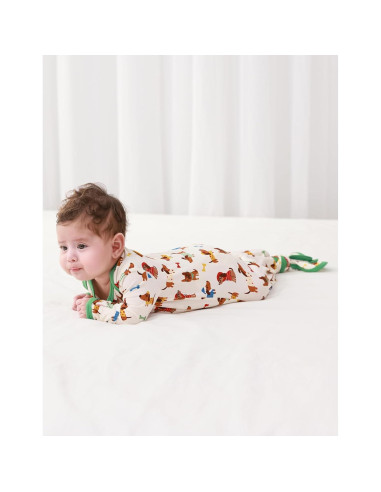 Saco de dormir unisex BambooBud 3-6 meses manga larga