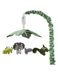 Móvil musical de cuna The Peanutshell dinosaurios camuflaje