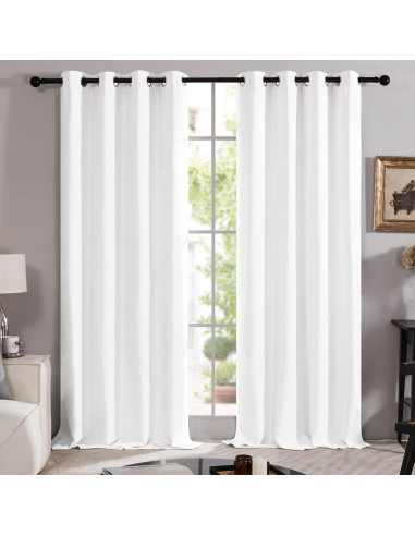 Cortinas Deconovo 100% Opacas Aislantes Térmicos 132x241 cm 2 Paneles