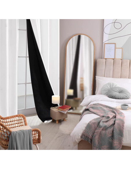 Cortinas Deconovo 100% Opacas Aislantes Térmicos 132x241 cm 2 Paneles