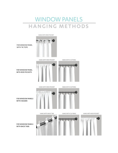 Cortina Blackout Lush Decor Bebé Estrella de Mar Azul 132x213cm