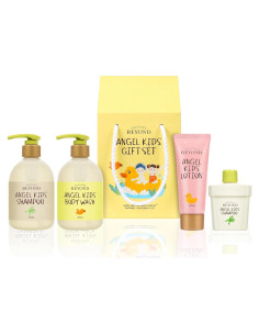 Set de Regalo para Baño Bebé BEYOND Angel Kids 760ml Vegano