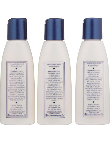 Kit de Cuidado para Bebés Noodle & Boo - 3 Piezas Suaves