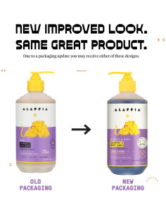 Champú y Gel de Baño Alaffia Limón y Lavanda 473 ml - 2 Unidades 2