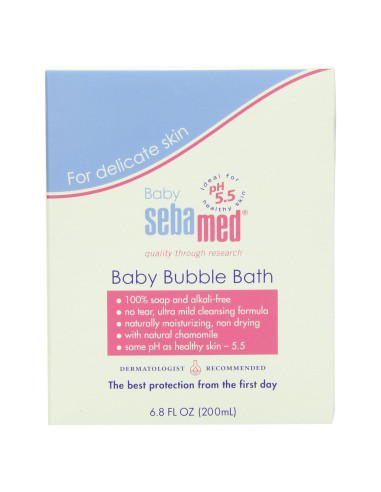 Baño Espumoso para Bebés Sebamed 200ml - Piel Sensible