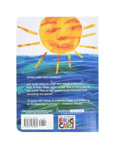 10 Little Rubber Ducks Board Book: An Easter And Springtime Book For Kids (World of Eric Carle)