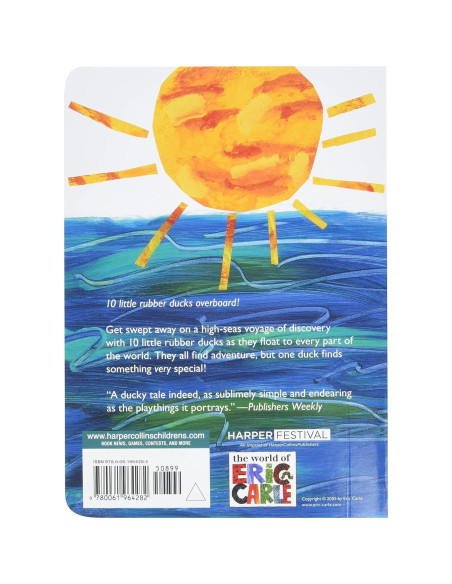 10 Little Rubber Ducks Board Book: An Easter And Springtime Book For Kids (World of Eric Carle)