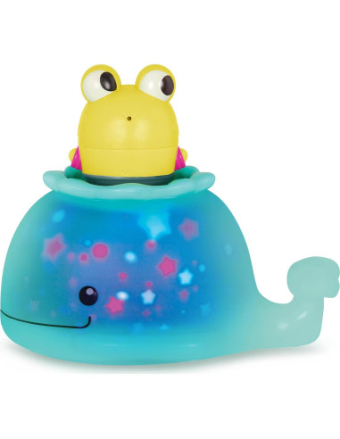 B. toys Juguetes de Baño Ballena y Rana Color Cambiante
