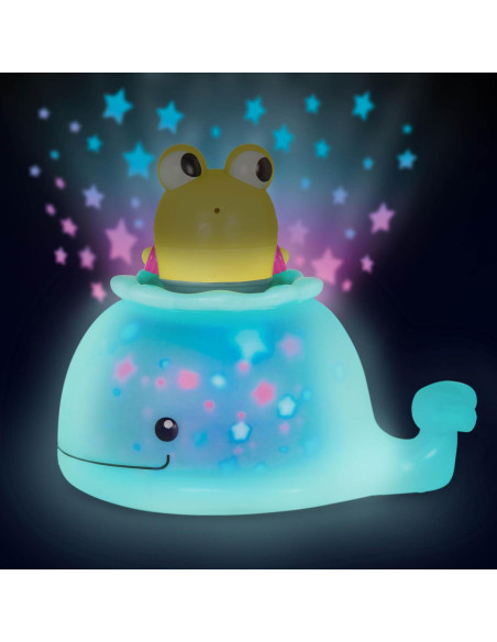 B. toys Juguetes de Baño Ballena y Rana Color Cambiante