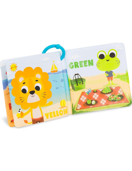 B. toys Juguetes de Baño Ballena y Rana Color Cambiante