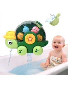 Juguete de Baño Tortuga Chirriante Blossvane 19 cm 2