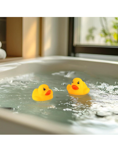50 Patitos de Goma para Baño Guaren - Juguetes para Bebés