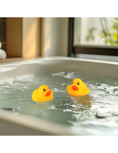 50 Patitos de Goma para Baño Guaren - Juguetes para Bebés