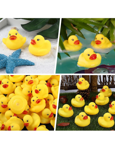 50 Patitos de Goma para Baño Guaren - Juguetes para Bebés