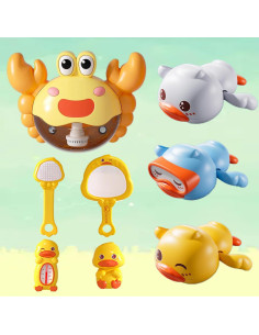 Juguete de Baño Cangrejo Burbujeante AOONTYEN para Bebés 2