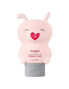 Champú y Lavado Bubbsi 236.6 ml Aceite de Coco Orgánico