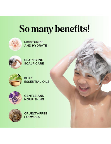 Champú Honeydew para Niños 236.6 ml - Cuero Cabelludo Seco