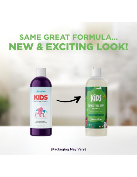 Champú Honeydew para Niños 236.6 ml - Cuero Cabelludo Seco