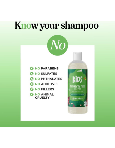 Champú Honeydew para Niños 236.6 ml - Cuero Cabelludo Seco