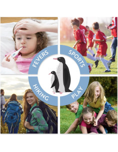 Toallitas Fever-eez 32 Unidades para Bebés y Adultos - Alivio Fiebre 2