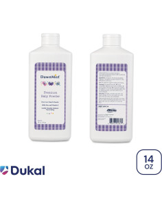 Polvo para Bebés Dukal Premium 396 g - Hipoalergénico con Aloe 2