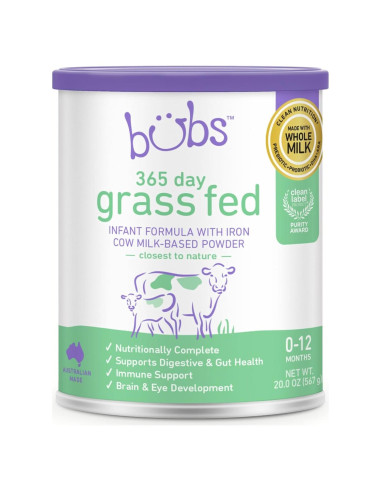 Fórmula Infantil Bubs 365 Días 567g - Bebés 0-12 Meses