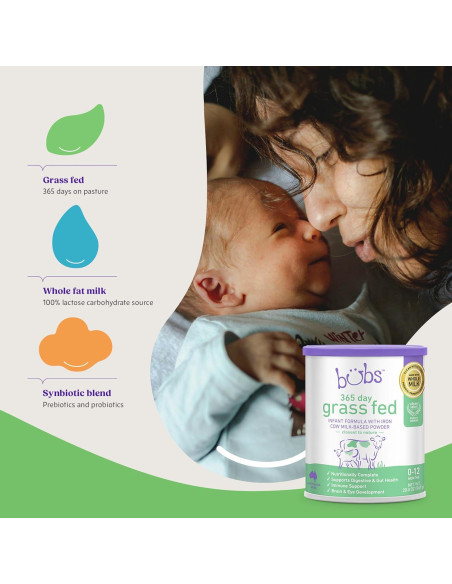 Fórmula Infantil Bubs 365 Días 567g - Bebés 0-12 Meses