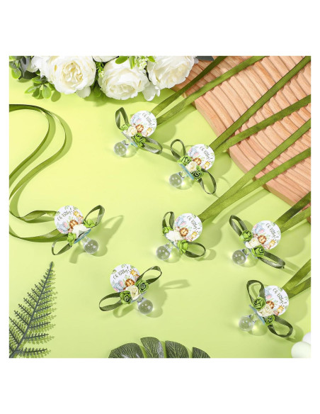 Collares de Chupete para Baby Shower Quelay 36 Pcs Animales
