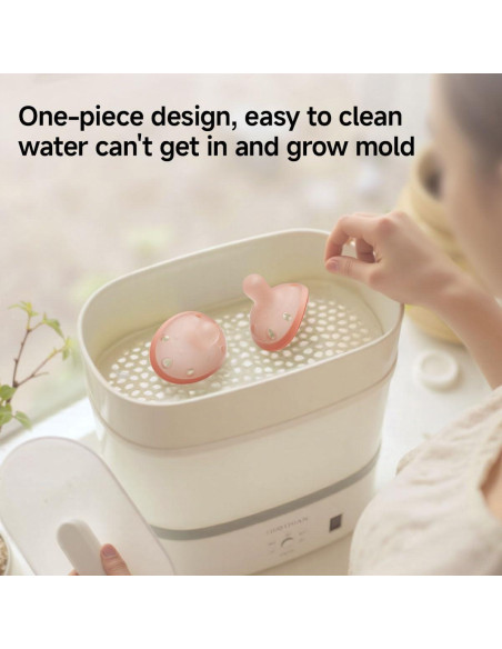 Chupetes para Bebés 0-6 Meses Silicona BPA Libre Set de 4