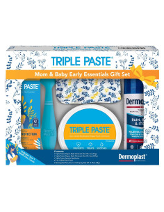 Conjunto Esenciales Mamá y Bebé Triple Paste 5 Piezas