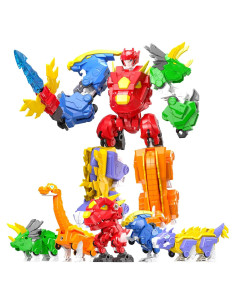 Juguete Robot Transformador Dinosaurio 5-en-1 RISUNTOY