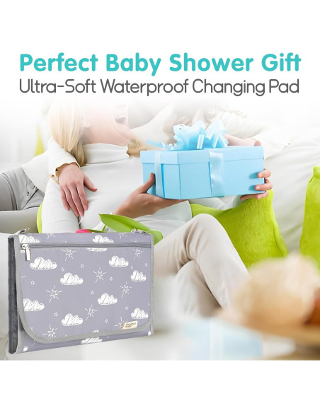 Almohadilla de Cambio Portátil PHOEBUS BABY 66x34 cm Gris Almohadilla de Cambio Portátil PHOEBUS BABY 66x34 cm Gris