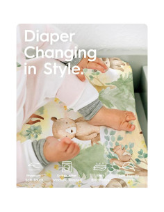 Funda de Cambiador TotBasic Premium 2 Piezas Bosque Encantado 2