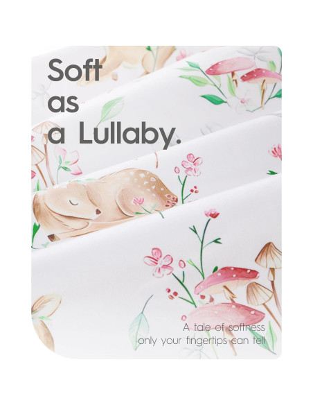 Funda de Cambiador TotBasic Premium 2 Piezas Bosque Encantado Funda de Cambiador TotBasic Premium 2 Piezas Bosque Encantado